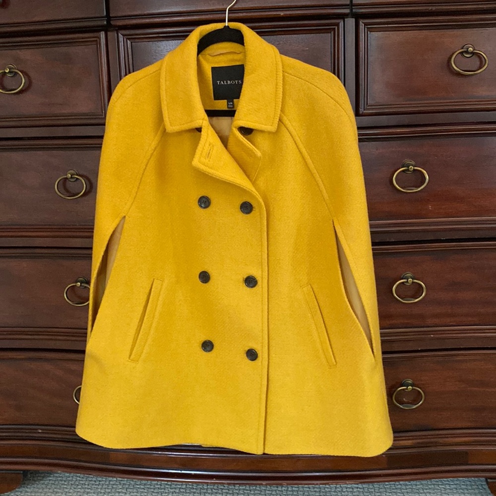 Talbots Cape coat